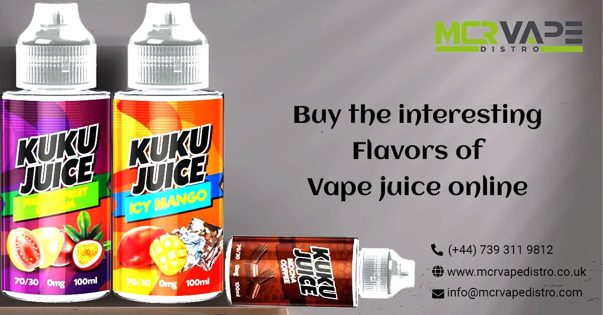 Buy the Interesting Flavors of Vape Juice Online