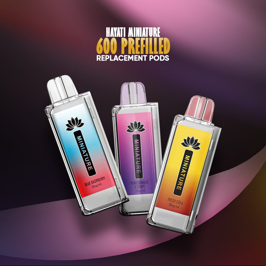 Exploring the Hayati Miniature 600 Prefilled Pod Kit: A Compact Marvel of Vaping Excellence