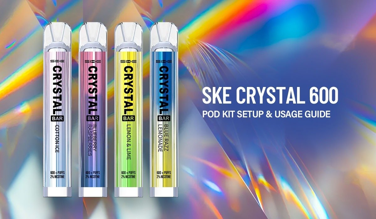 Ske Crystal 600 Pod Kit Setup & Usage Guide