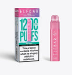 bulk wholesale 2 in 1 Elfbar 1200 Puffs Prefilled Pod Kit Box of 5 - Red Cherry