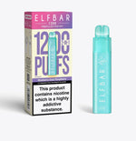 bulk wholesale 2 in 1 Elfbar 1200 Puffs Prefilled Pod Kit Box of 5 - Blue Sour Raspberry