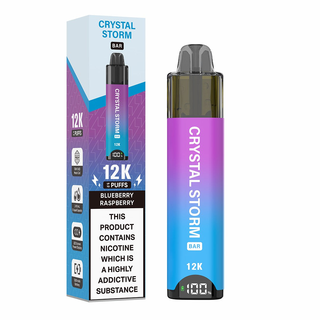 Crystal Storm Bar 12k Vape Kit Box of 5