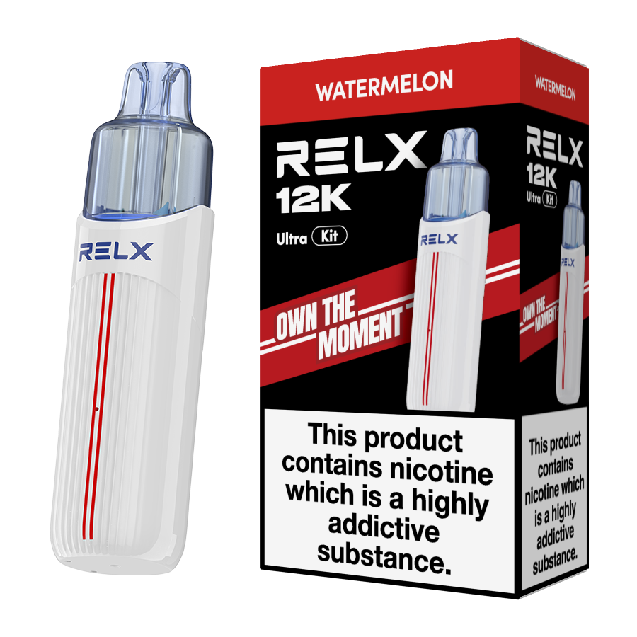 Relx 12k Ultra Pod Vape Kit Box of 5