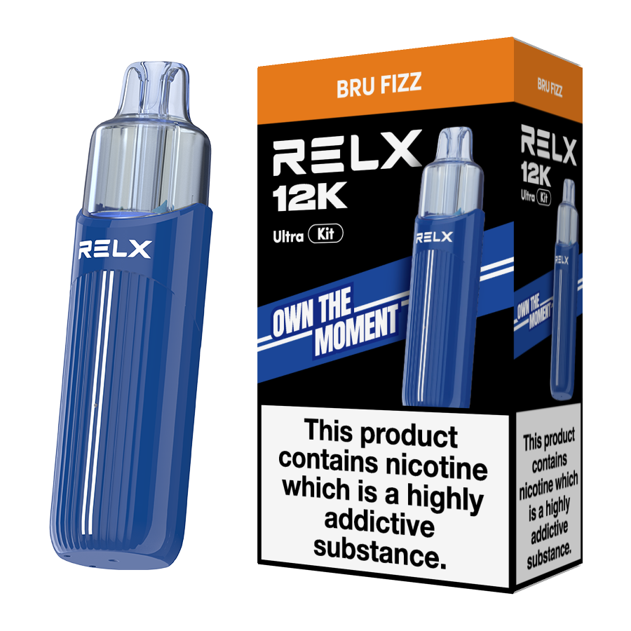 Relx 12k Ultra Pod Vape Kit Box of 5