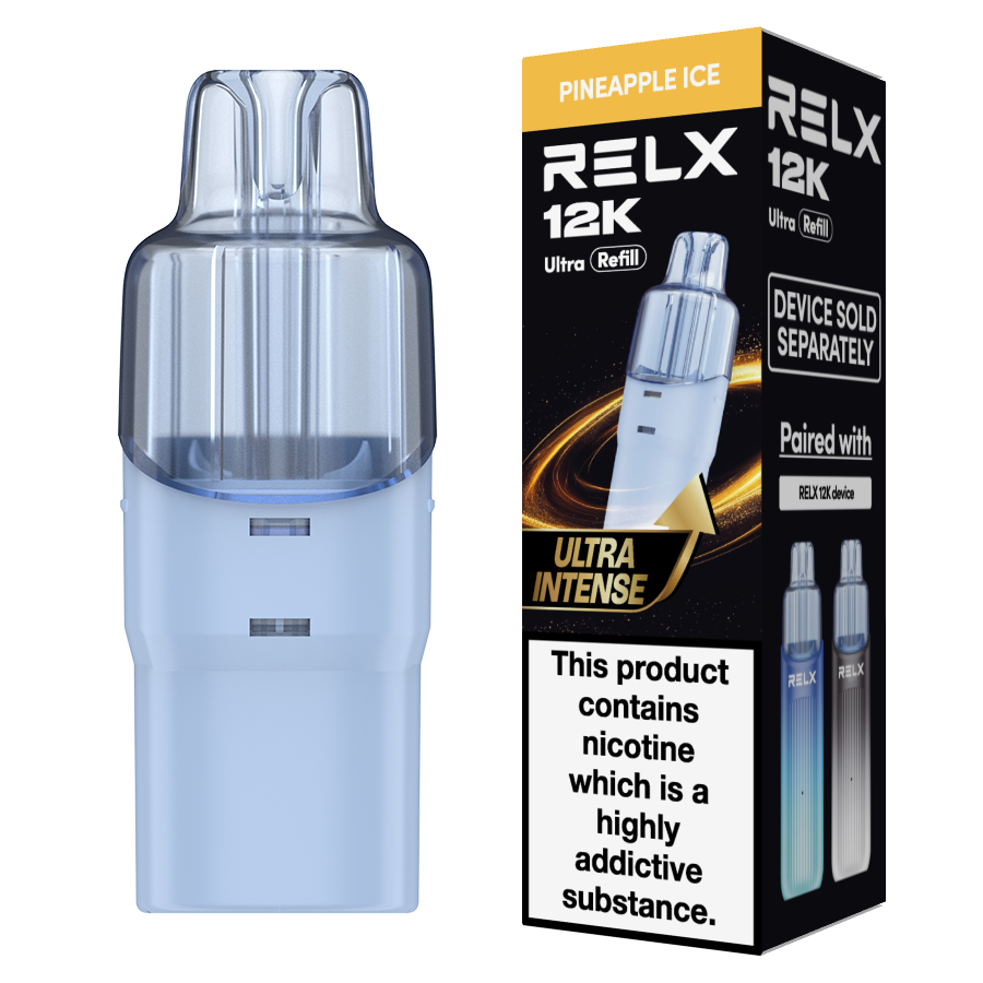 Relx 12k Ultra Refill Pods Pack of 5