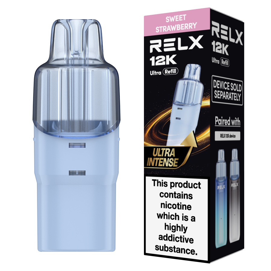 Relx 12k Ultra Refill Pods Pack of 5