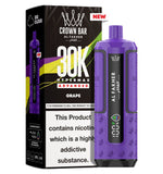 Al Fakher 30K Crown Bar Hypermax Vape Kit Pack 5 - Wholesale Price !