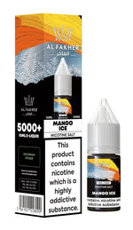 bulk wholesale Al Fakher Nic Salt 10ml E - Liquid Box of 10 - Mango Ice