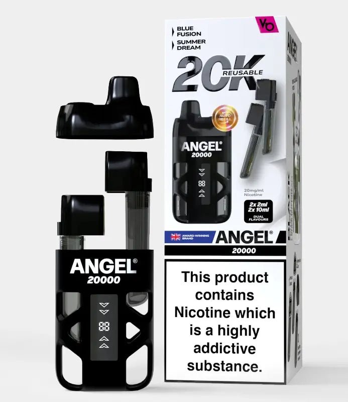 bulk wholesale Angel 20000 Vape Kit Box of 5 - Black Edition
