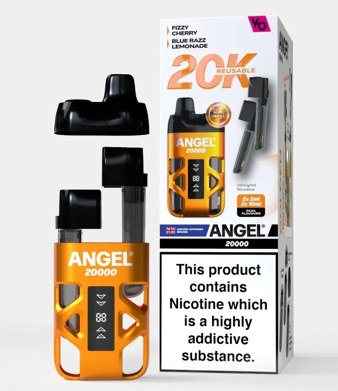 bulk wholesale Angel 20000 Vape Kit Box of 5 - Gold Edition