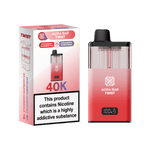 bulk wholesale Aura Bar Twist 40k Prefilled Pod Vape - Strawberry Raspberry Ice / Strawberry Gummy Bear