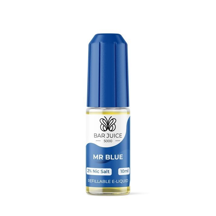 bulk wholesale Bar Juice 5000 Nic Salts Box of 10 - Mr Blue
