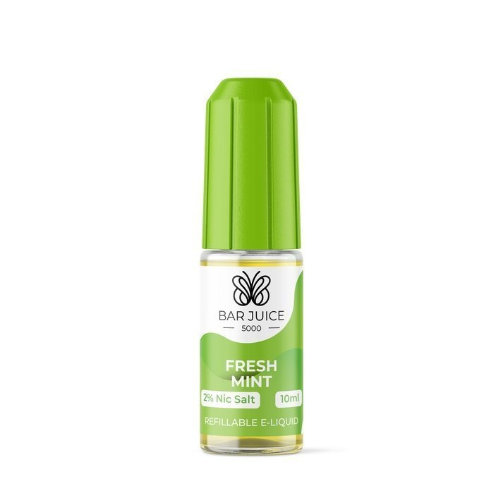 bulk wholesale Bar Juice 5000 Nic Salts Box of 10 - Fresh Mint