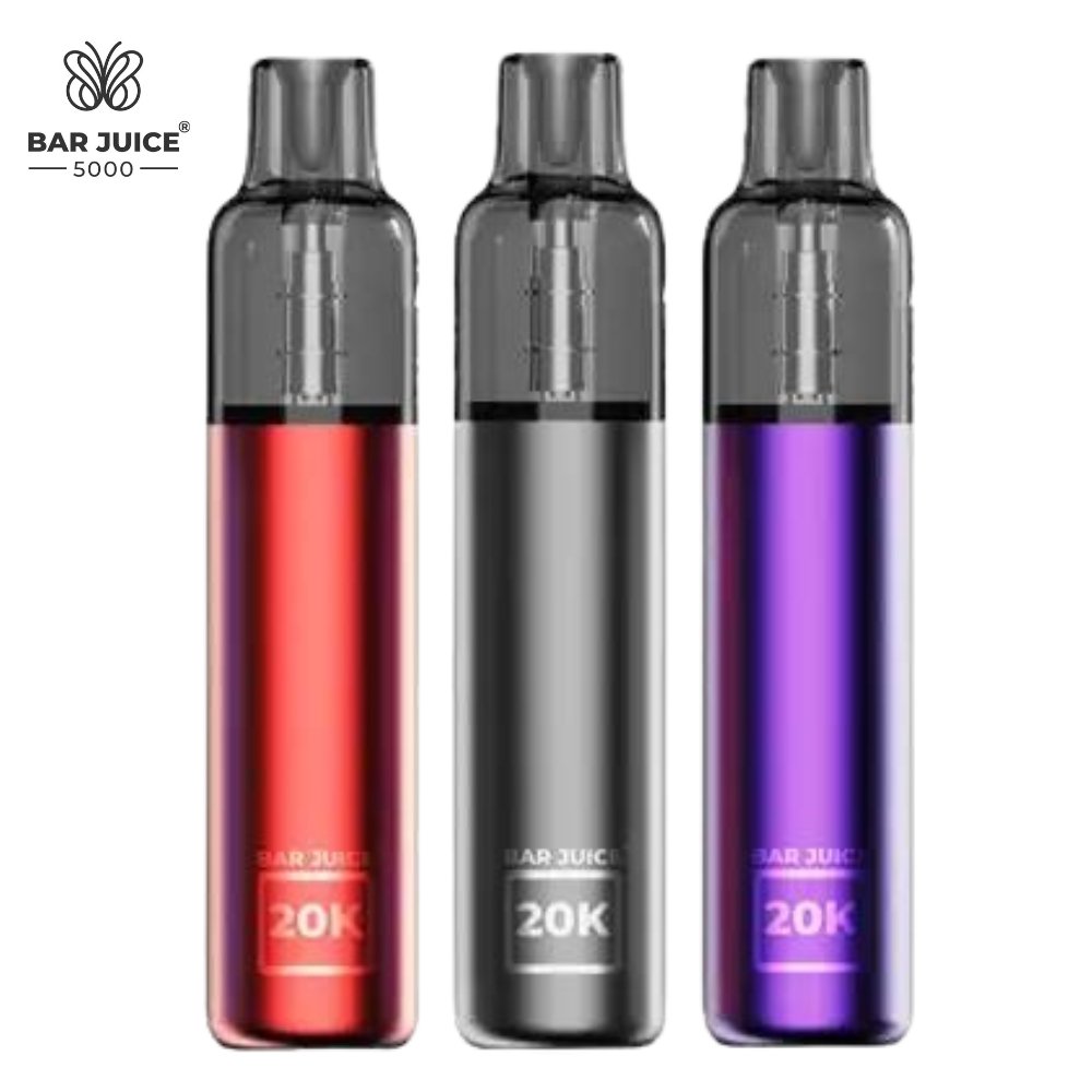 bulk wholesale Bar Juice 5000 Refillable Starter Vape Kit - Grey