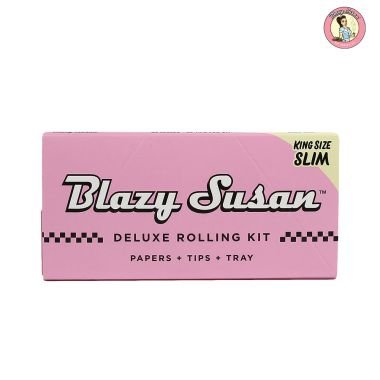 bulk wholesale Blazy Susan Pink King Size Slim Deluxe Rolling Kit - 32 Leaves -