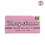 bulk wholesale Blazy Susan Pink King Size Slim Deluxe Rolling Kit - 32 Leaves -