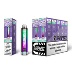bulk wholesale Bloody Bar Crystal 10k Vape Kit Pack of 5 - Blueberry Sour Raspberry