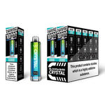bulk wholesale Bloody Bar Crystal 10k Vape Kit Pack of 5 - Blueberry Raspberry
