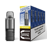 bulk wholesale Bloody Bar Crystal 10k Replacement Pods Pack of 5 - Blue Razz Bear