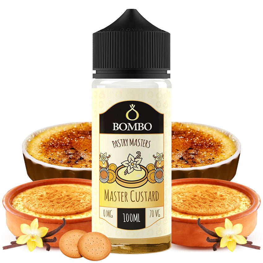 bulk wholesale Bombo 100ml E - Liquid - Master Custard