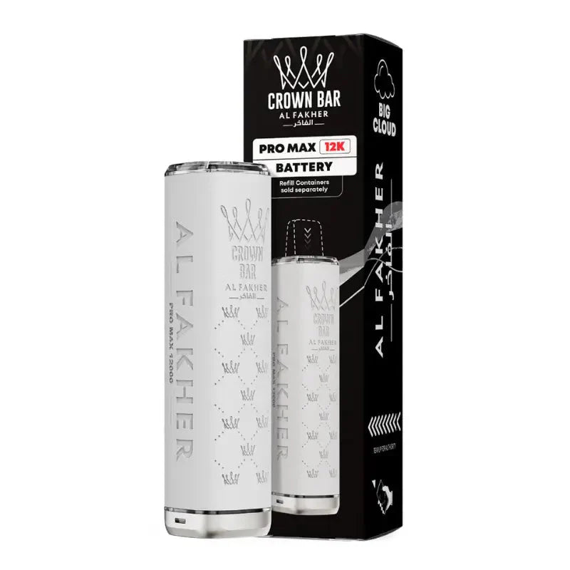 bulk wholesale Al Fakher 12K Pro Max Prefilled Pod Vape Box of 5 - White