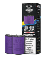 bulk wholesale Al Fakher 30k Hypermax Refill Pods Pack of 5 - Blue Sour Raspberry