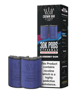 bulk wholesale Al Fakher 30k Hypermax Refill Pods Pack of 5 - Blueberry Gum