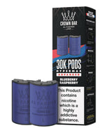 bulk wholesale Al Fakher 30k Hypermax Refill Pods Pack of 5 - Blueberry Raspberry