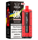 bulk wholesale Al Fakher 30k Hypermax Vape Kit Pack of 5 - Grape Berry