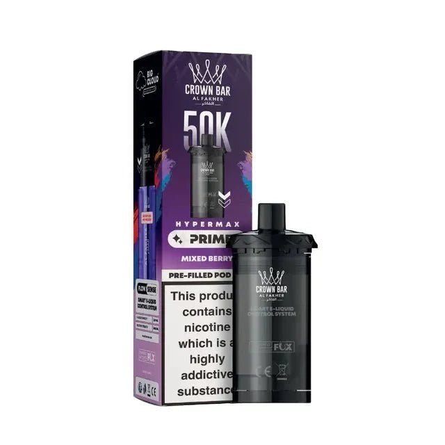 bulk wholesale Al Fakher 50k Hypermax Prime Pods - Box of 5 - Mixed Berry