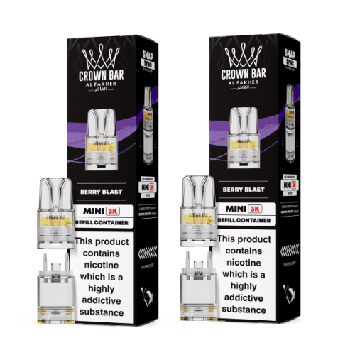 bulk wholesale Al Fakher Mini 3k Replacement Pods Box of 5 - Banana Ice