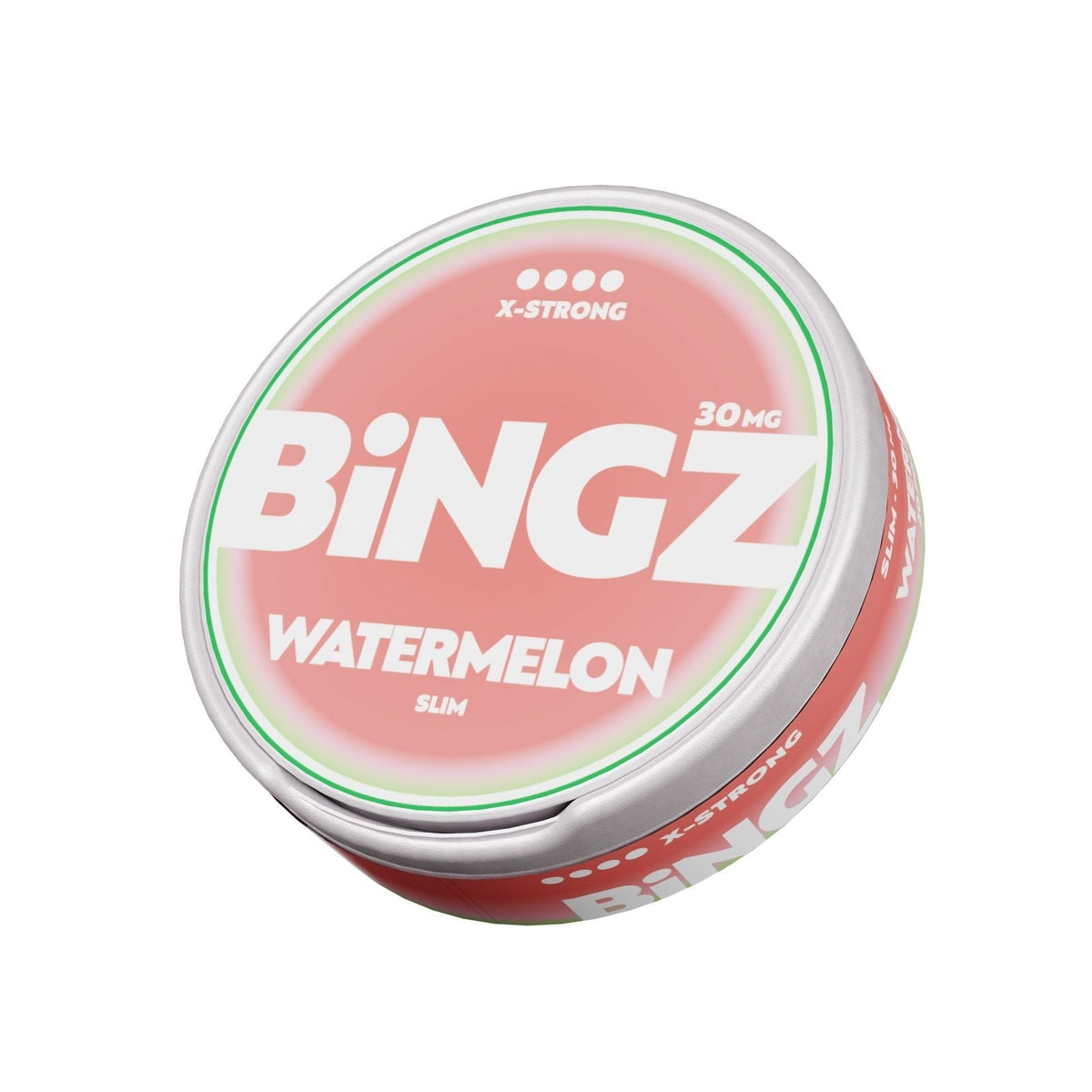 bulk wholesale š BiNGZ Nicotine Pouches (Pack of 5 )60 mg/g 30 mg/pouch (100% off) - Watermelon