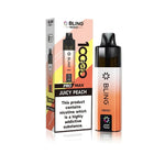 bulk wholesale Crystal Bling Nero 10k Vape Kit Box of 5 - Juicy Peach