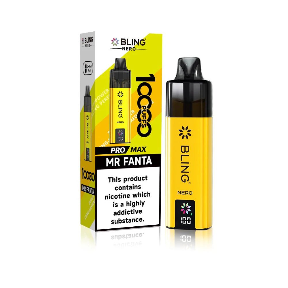 bulk wholesale Crystal Bling Nero 10k Vape Kit Box of 5 - Mr Fanta