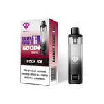 bulk wholesale Crystal Galaxy Focus 6000 Prefilled Pod Vape - Cola Ice