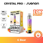 bulk wholesale Crystal Pro CP10K Prefilled Pod Vape 0MG Box of 5 - Gummy Bear