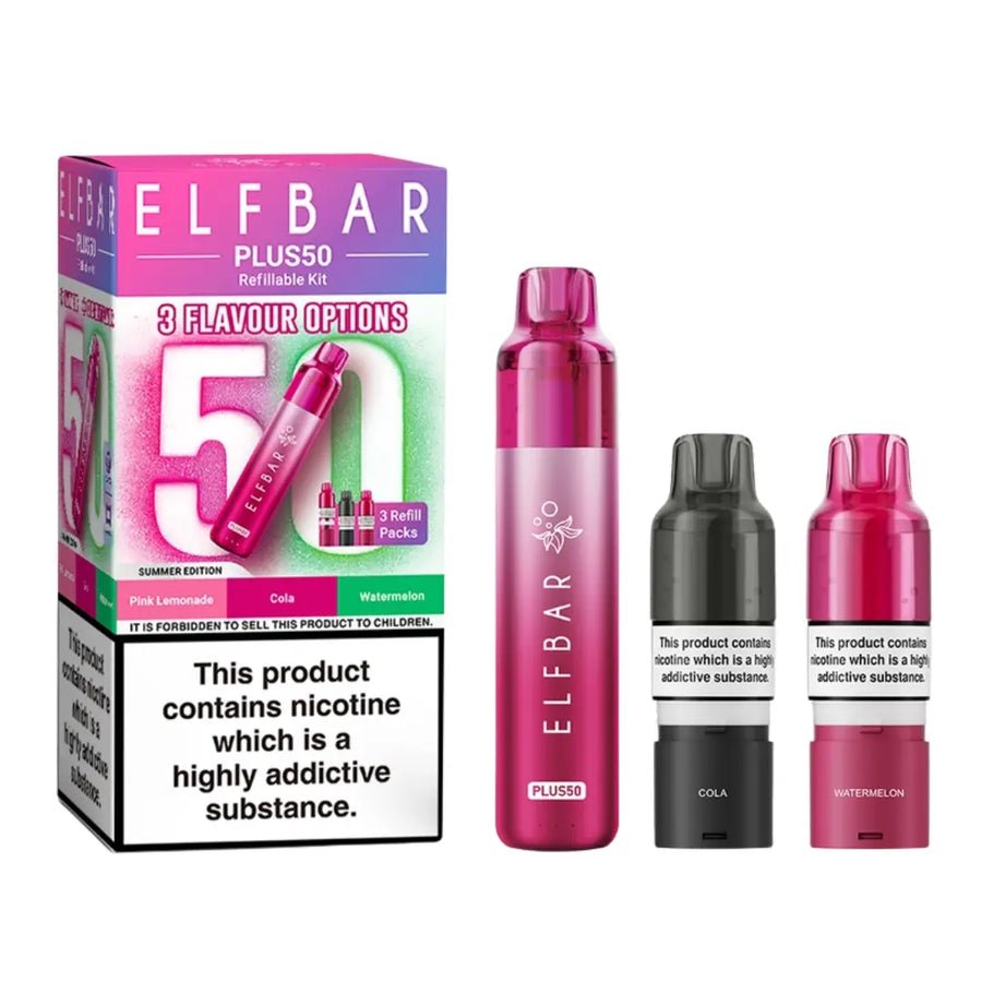 bulk wholesale Elf Bar Plus 50 Vape Kit - Summer Edition