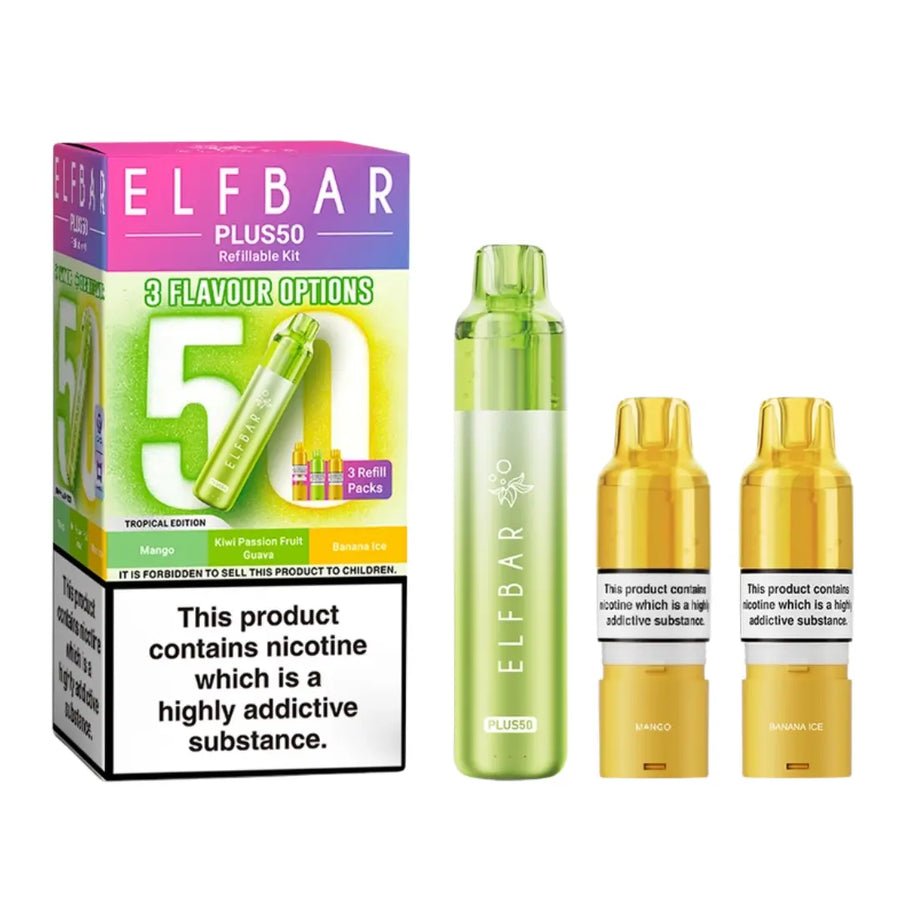 bulk wholesale Elf Bar Plus 50 Vape Kit - Tropical Edition