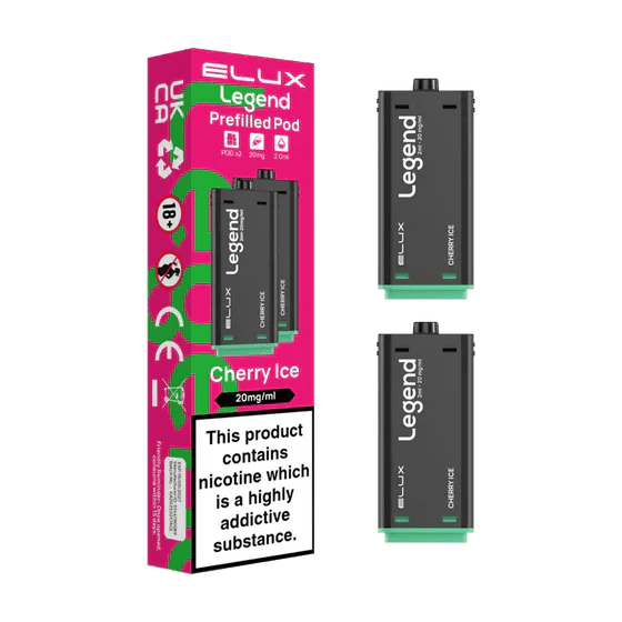 bulk wholesale Elux Legend 1500 Replacement Pods Pack of 2 - Cherry Ice