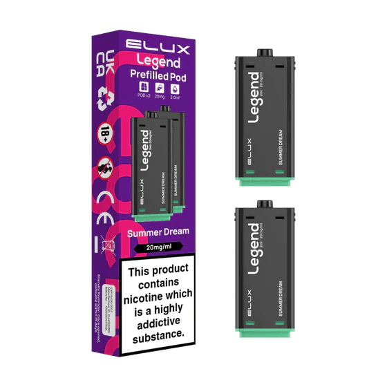 bulk wholesale Elux Legend 1500 Replacement Pods Pack of 2 - Summer Dream