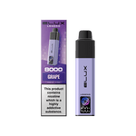 bulk wholesale Elux Legend 8000 Pod Vape Kit Box of 5 - Grape