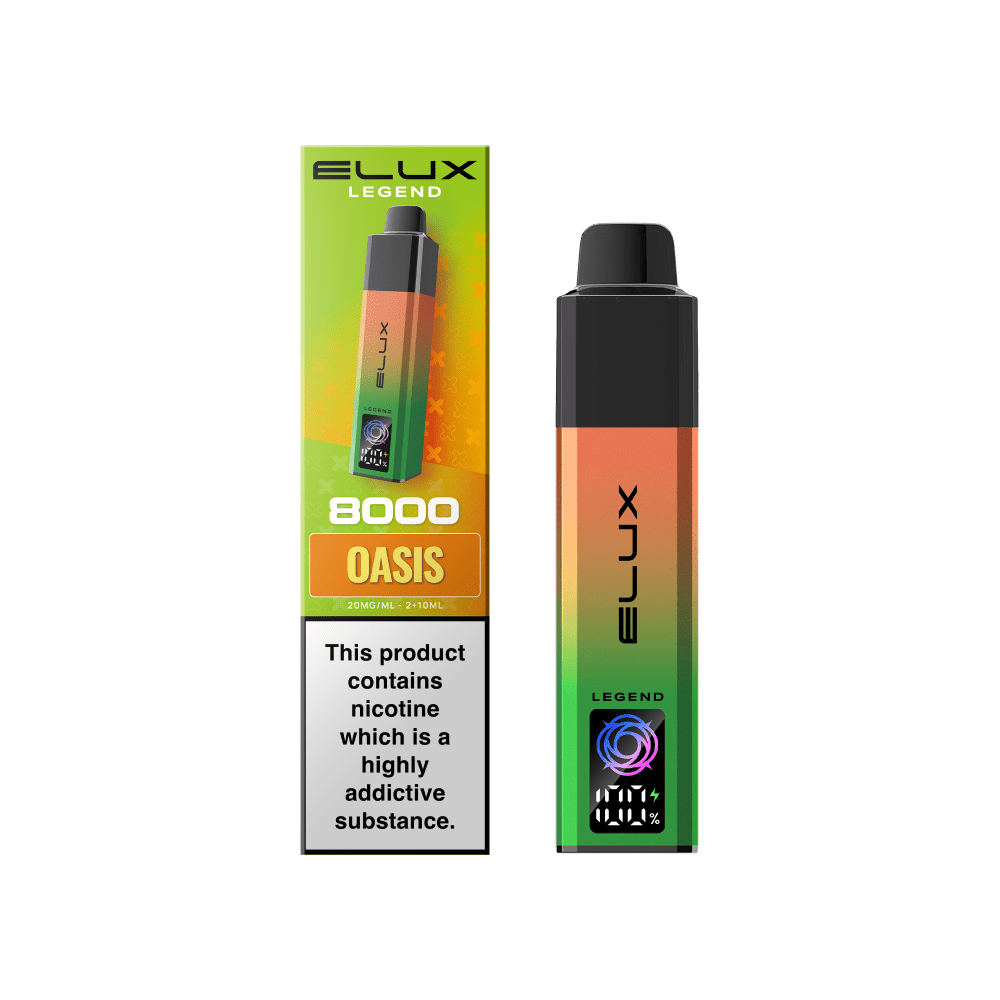 bulk wholesale Elux Legend 8000 Pod Vape Kit Box of 5 - Oasis
