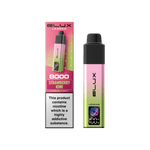bulk wholesale Elux Legend 8000 Pod Vape Kit Box of 5 - Strawberry Kiwi
