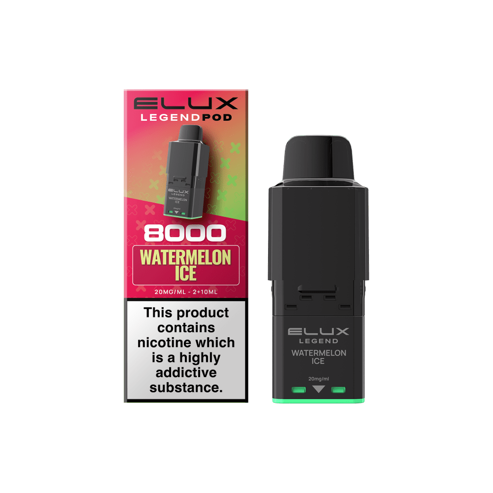 bulk wholesale Elux Legend 8000 Refill Pods Box of 5 - Watermelon Ice