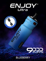 bulk wholesale Enjoy Ultra 9000 Vape Kit Box of 5 - Blueberry
