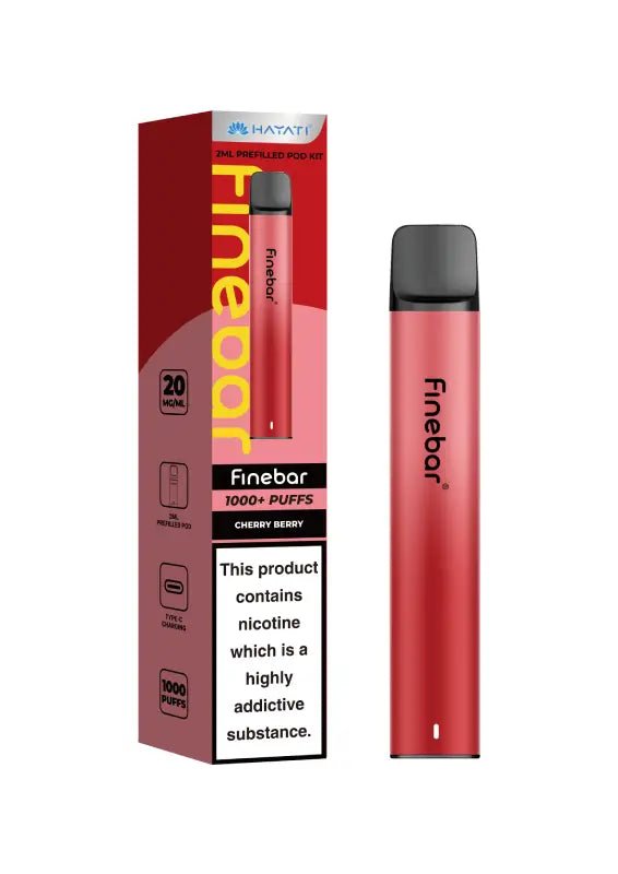 bulk wholesale Hayati Finebar 1000 Prefilled Pod Kit - Cherry Berry