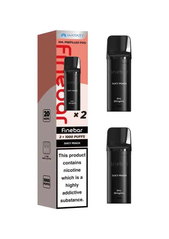 bulk wholesale Hayati Finebar 1000 Replacement Pods - Juicy Peach