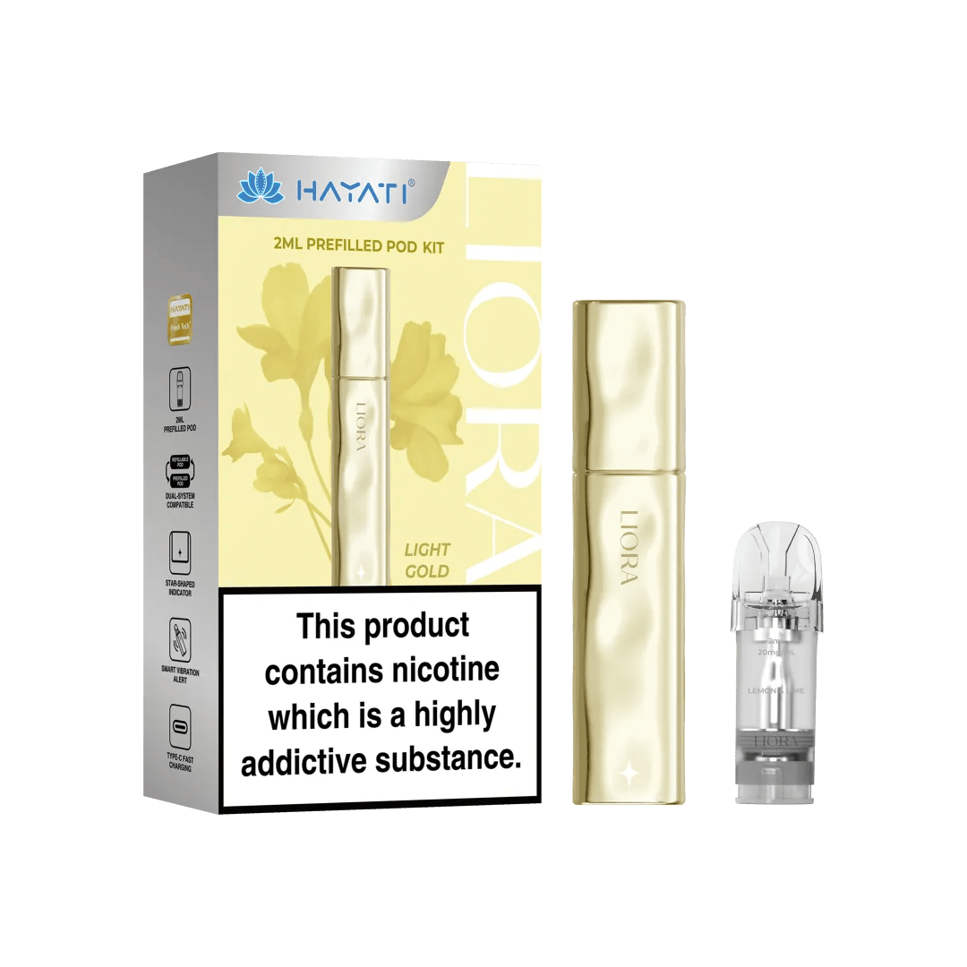 bulk wholesale Hayati Liora Pod Vape Kit - Light Yellow