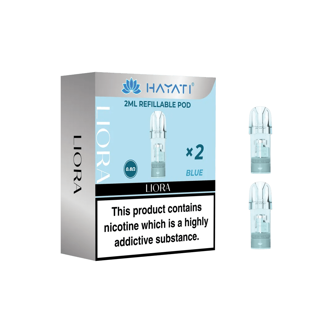 bulk wholesale Hayati Liora Refillable Empty Pods - Blue