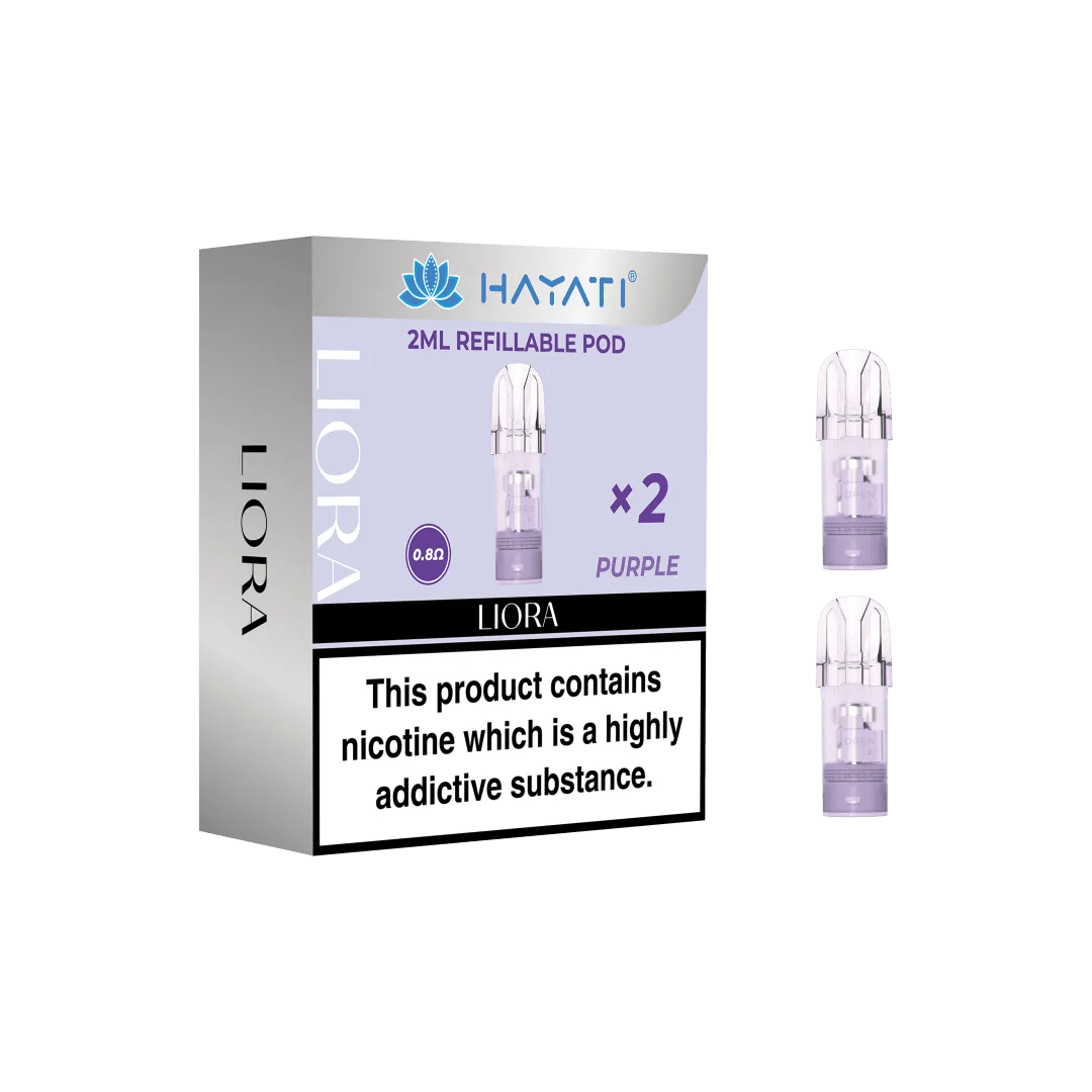 bulk wholesale Hayati Liora Refillable Empty Pods - Purple